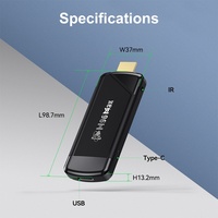 Nouveauté, le moins cher, H96 Max M11 Smart Android Fire Tv Stick 4K, RK3228A, streaming USB, HD-TV, 1*USB 2.0, Android 9, 1 Go/2 Go