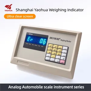 Indicador De Peso High Accuracy Truck Scale Electronic Weighing Indicator Monitor XK3190 - D2+ 60 Ton 100ton Weighing Indicator