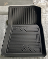Ensemble complet bon marché TPE 2 couches universel imperméable 3 pièces 2020-2024 Renault Clio 5 X-TRAIL ROGUE tapis de sol de voiture de luxe haut de gamme