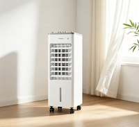 Ventilateur évaporatif portable à faible bruit, 3 vitesses, avec purificateur d'air, économie d'énergie, électrique, pour utilisation en voiture, minuterie incluse