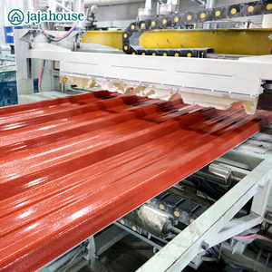 Lastre di Copertura in PVC Trapezoidali Termoisolanti Impermeabili Resistenti alla Corrosione per Officine - Product Image 2