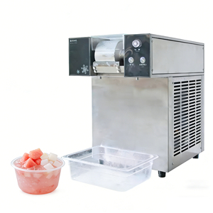 Máquina portátil para hacer hielo raspado con opción de batería para festivales al aire libre, mercados nocturnos, vendedores ambulantes, máquina para hacer hielo raspado Bingsu. - Product Image 4