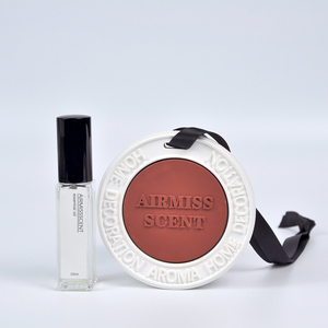 Không Khí Bỏ Lỡ Tùy Chỉnh Thạch Cao Mặt Dây Chuyền Vòng Treo Thơm Gốm Đá Hương Thơm Khuếch Tán Đá - Product Image 4