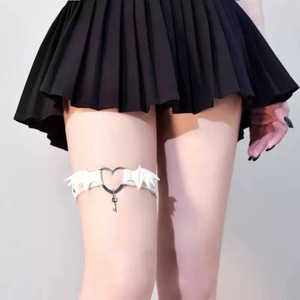 Ailes de démon Lolita, anneaux de jambe patte de chat, accessoires de cosplay, style punk Y2K, subculture hot girl, ornements de jambe sexy JK, ceintures de jambe - Product Image 1