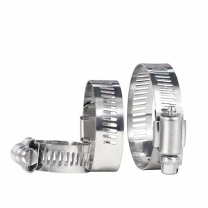 Colliers de serrage en acier inoxydable Dingming 6-12 à 400-700 mm, raccords de tuyauterie robustes de style américain - Product Image 2