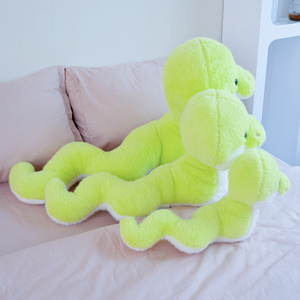 Serpiente verde de peluche al por mayor, animal de peluche, regalo para niños, decoración de Navidad y Año Nuevo, muñeco de serpiente de peluche graso - Product Image 6