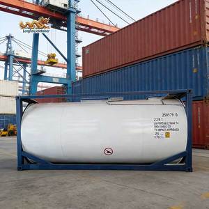 Contenedor Cisterna ISO de 20 pies, Estándar ASME UN T3 T4, para Transporte de Combustible Crudo, Diésel, Gasolina y Cargas Líquidas - Product Image 1