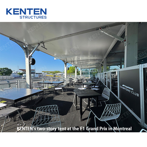 KENTEN Canada Project Stand d'exposition de luxe convertible à deux étages pour événements et courses, idéal pour le Grand <span class=keywords><strong>Prix</strong></span> de F1 - Product Image 4