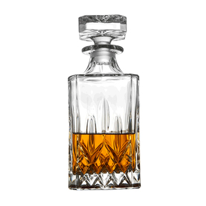 Carafe à whisky en <span class=keywords><strong>cristal</strong></span> 8001DC 750 ml pour whisky, brandy, rhum, vin rouge, <span class=keywords><strong>alcool</strong></span>, spiritueux - Product Image 2