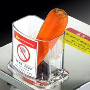 Machine à découper les aliments électrique automatique multifonctionnelle en acier inoxydable à bas prix pour la découpe en dés, le tranchage et le déchiquetage des légumes - Product Image 2