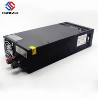 Transformador de Corriente S-1200W 220V CA a 12V 24V CC 100A 50A, Fuente de Alimentación Conmutada de 1200W, Dispositivo Convertidor de Voltaje