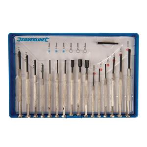 Silverline <b>Jewellers</b> Precision <b>Screwdriver</b> <b>Set</b> 16pce 16pce - Product Image 2
