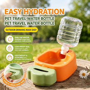 Bouteille d'eau portable pour chien en forme de carotte - Grande capacité, gourde d'hydratation pour animaux de compagnie en extérieur - Product Image 6