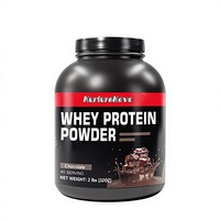 Poudre de protéines de lactosérum au chocolat en grand format de 2 lb, poudre nutritionnelle pour le sport et la gym pour compléter la protéine de l'alimentation quotidienne pour l'entraînement physique