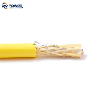 PVC Insulated 3 Core Single Core Armoured Shielded Twisted Pair Cabling Flexible Transparent Cable Drag Chain