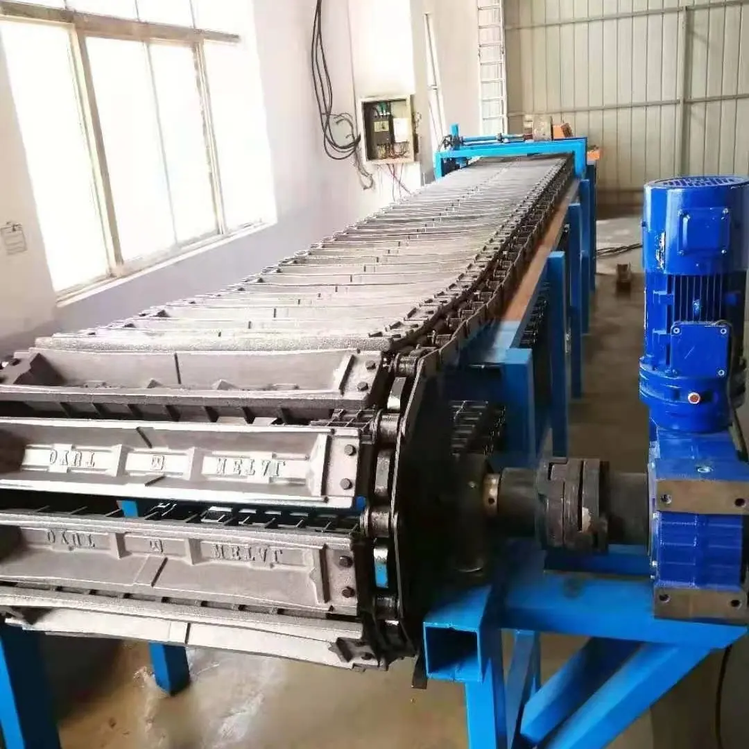 Hongteng-máquina de fundición de aluminio y línea de producción, para reciclaje de lingote