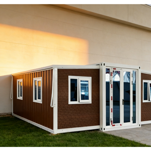 <span class=keywords><strong>Maison</strong></span> conteneur pliable haut de gamme - Aménagement 3 chambres avec salles de bain privées pour sites de glamping - Product Image 4