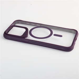 Funda Protectora para Cámara con Anillo Magnético de Acrílico TPU, Carcasa Trasera Mate Transparente para <span class=keywords><strong>iPhone</strong></span> 11 12 <span class=keywords><strong>13</strong></span> 14 15 <span class=keywords><strong>Pro</strong></span> Plus - Product Image 3