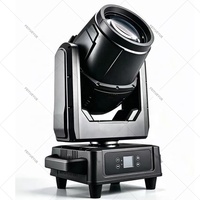 FEIYUEYUE Projecteur à faisceau mobile DMX étanche IP65 380W 20R avec prisme 8+24 pour éclairage de scène de concert