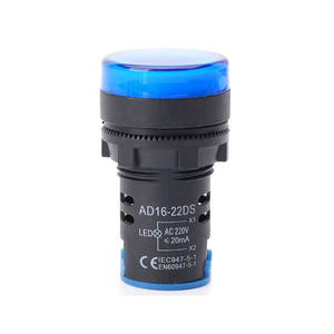 Indicador de luz de señal de lámpara Led IP55 de 22mm de plástico resistente al agua 220V 30000H - Product Image 4