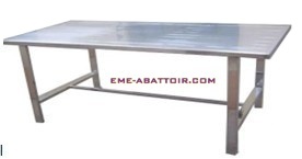 Table de mise à mort <span class=keywords><strong>des</strong></span> moutons vivants, outil de boucher, pompe à moteur, acier inoxydable, équipement d'abattoir à haute productivité pour la personnalisation - Product Image 3