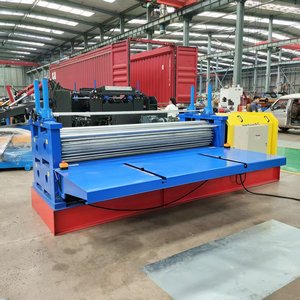 Bán chạy nhất Nam Phi 3.2m/4M/6M ngang Lớn Thùng mỏng tấm lợp cuộn hình thành máy - Product Image 2