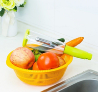Bestverkopende Keukengadgets Fruitschillers En Snijder Met Opslag Appelgroenteschiller