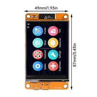 Placa de Desarrollo ESP32 WiFi con Pantalla Táctil LCD TFT Inteligente de 2.8 Pulgadas 240*320, Compatible con Smart Config/Airkiss