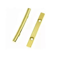 Grosir batang Retainer String gitar listrik emas 45mm dengan 2 sekrup dudukan untuk bagian gitar listrik