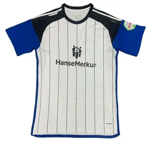 fan version bundesliga thai quality Hamburger blue soccer jersey shirt