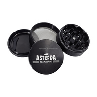 Broyeurs de zinc pour cigarettes personnalisées OEM/ODM Boîtes de présentation personnalisées Accessoires pour fumeurs Tabac à base de plantes en métal Broyeur 40/50/55/63/75mm