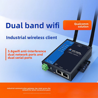 Servidor de Dispositivos Seriales de Doble Puerto Yunifai, Convertidor RS232/RS485 a WiFi y Ethernet, Compatible con Modbus RTU a TCP, IoT Industrial