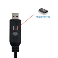 Cable de Programación USB RS422 Mini Din de 8 Pines SH-P8V, Conductor de Cobre Puro, Blindaje Trenzado de PVC para PLC Mitsubishi Serie FX3U/FX