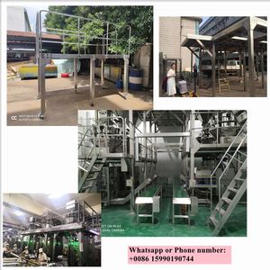 Plataforma de Trabalho Ajustável em Altura de Aço Inoxidável 304 Personalizada para Balança Multicabeça - Product Image 3