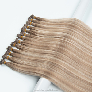 Extensiones de Cabello con Punta Plana de Queratina Italiana de Doble Grosor, Grado Salón, Venta Caliente 2026 - Product Image 3