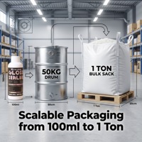 Scellant pour béton acrylique écologique OEM, formule hydrofuge sans danger pour les plantes, application au pinceau sur les pots en ciment de jardin en vrac