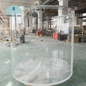 Aquariums sur mesure en acrylique cylindrique écologique de 600 L pour escargots, fabriqués en usine, adaptés à votre style unique - Product Image 2