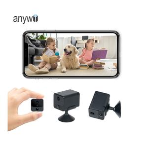 Anywii P214 Mini caméra vidéo sans fil Wifi Petit enregistreur vidéo Micro Mini caméra Hd 2MP petite caméra à batterie - Product Image 1