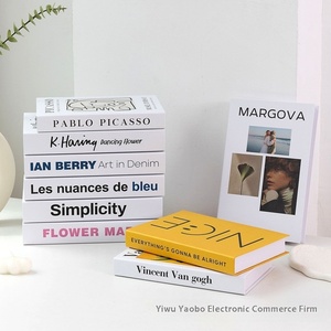 Decorazione Murale in Stile Nordico Moderno, Libro <span class=keywords><strong>di</strong></span> Carta Finto <span class=keywords><strong>di</strong></span> Alta Qualità per Arredamento Casa - Product Image 2