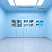 Cloisons Médicales Modulaires pour Salle d'Opération, Clinique d'Implants Dentaires, Hôpital, Salle de Diagnostic, Purification et Décoration