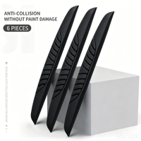 Bande décorative autocollante réutilisable en PVC style sport pour portière de voiture, collection anti-rayures, anti-chocs, anti-collision, autocollants pour voiture