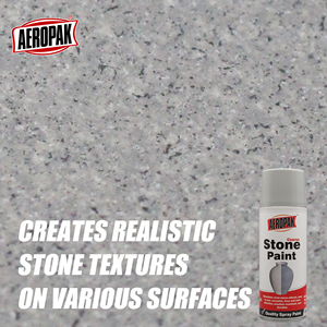 AEROPAK <span class=keywords><strong>Aerosol</strong></span> 400ML 10oz Pintura de resina antideslizante sin olor Pintura líquida conveniente Pintura en <span class=keywords><strong>aerosol</strong></span> con efecto de piedra gruesa artificial - Product Image 3