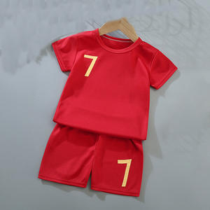 Uniforme de Football pour enfants ensemble de sport mâle maternelle femme élèves du primaire formation maillot uniforme de <span class=keywords><strong>basket</strong></span>-ball - Product Image 4