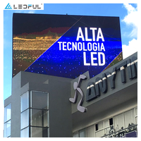 Extérieur P10 P8 P6 LED publicité écran panneau d'affichage LED mur vidéo écran publicitaire numérique