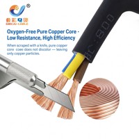 Câble multiconducteur RVV/NH-RVV 2-5 conducteurs 0,75~16mm² Spécifications mixtes pour câblage électrique intérieur de construction