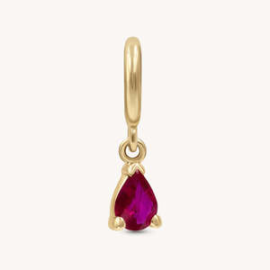 Joyería de Moda Personalizada para Mujer, Colgante de Cobre Chapado en Oro de 18K con 12 Piedras de Nacimiento Coloridas para Collar, Regalo para Creación de Joyas - Product Image 6