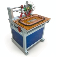Machine d'enroulement semi-automatique pour transformateurs de courant de circuit de course