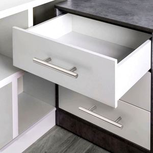 Poignées de tiroir en acier inoxydable WEKIS 201 en forme de T, quincaillerie simple pour armoires de cuisine, pour usage extérieur et en entrepôt - Product Image 6