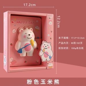 เครื่องเขียนน่ารักลดราคาจากแคนาดา อุปกรณ์การเรียนสำหรับเด็ก ของเล่นคลายเครียด สมุดโน้ต A5 สร้างสรรค์ สมุดบันทึกแฟนซีสำหรับสำนักงาน สมุดวางแผน - Product Image 4