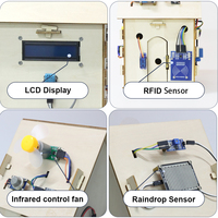 Kit Maison Intelligente en Bois IoT Tscinbuny ZYA0030 pour la Programmation avec Application Open Source C/C++ Éducation STEM